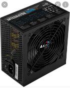 RRP £250 Lot To Contain 5 Unboxed Aerocool Integrated Power Supplies