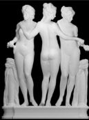 RRP £105 Lot To Contain 3 Boxed Brand New Small Three Graces Decorative Figurines