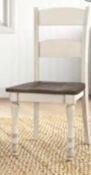 RRP £150 Boxes Raceena White Dining Chair