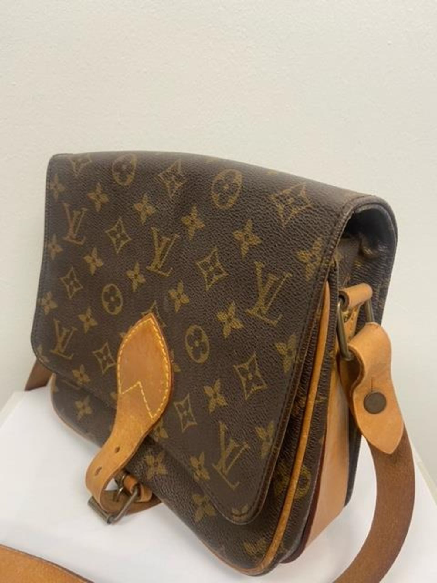 RRP £1800 Louis Vuitton Cartouchiere Coated Canvas Monogram Canvas - Image 2 of 3