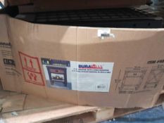 RRP £180 Boxed Duramax 1-Drawer Metal And Wood Workbench