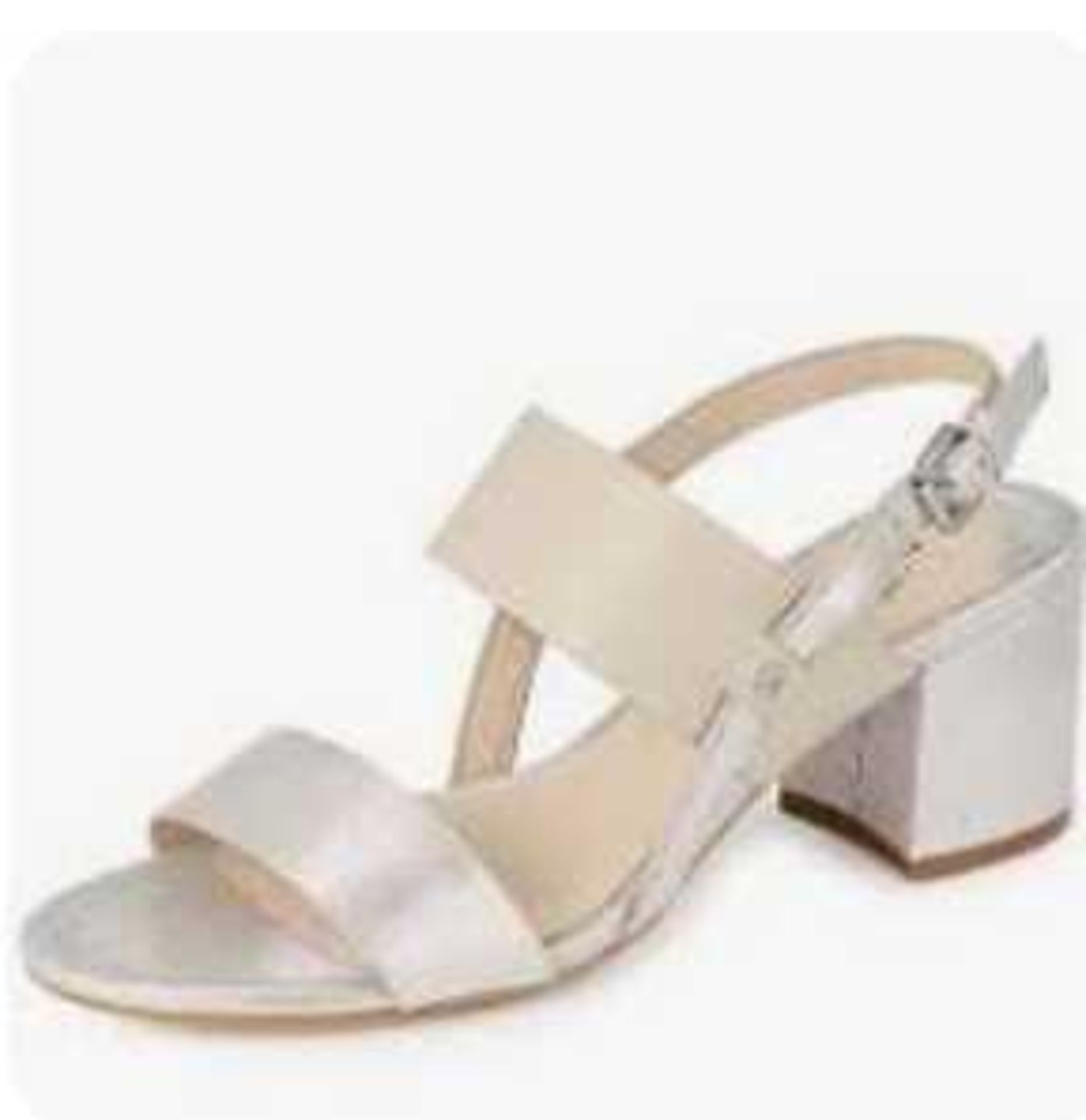 RRP £80 Boxed Moda In Pelle Lodrana Block Heel Sandal