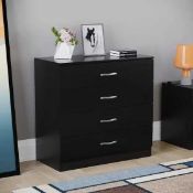 RRP £350 Boxed New Orleans 4 Drawer Chest Of Drawers