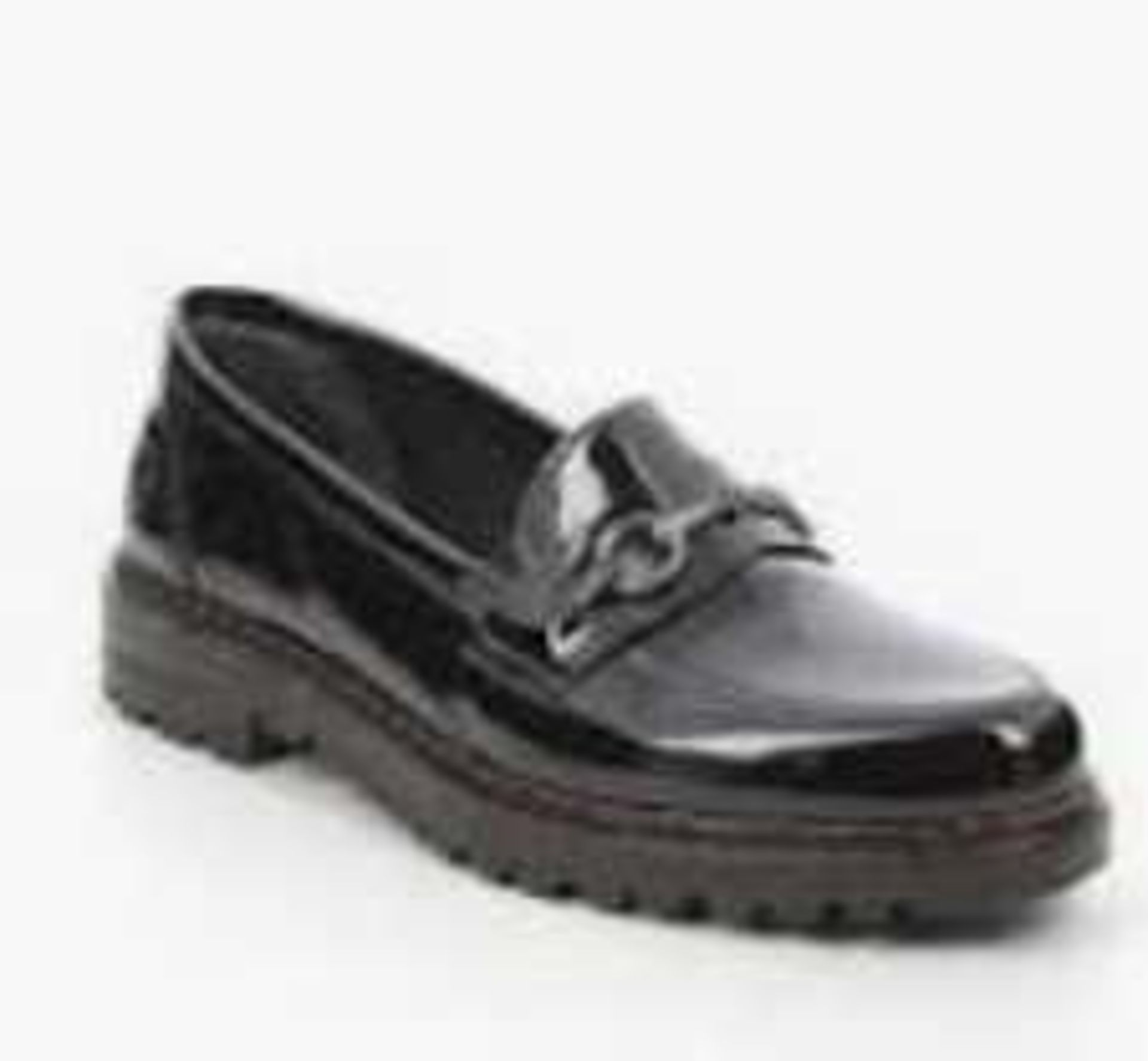 RRP £65 Boxed Outlet Rieker Loafer With Metal Trim Uk Size 7.5