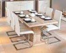RRP £450 Boxed Interlink Absoluto 20 Extending Dining Table