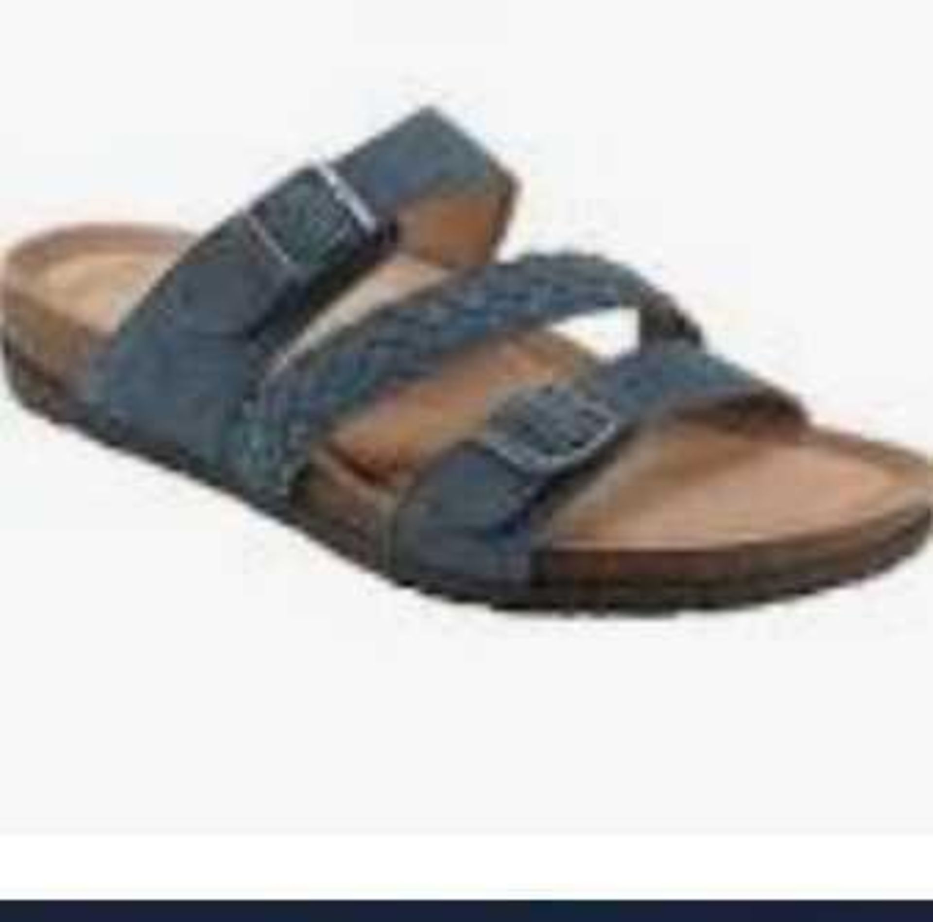 RRP £65 Boxed Earth Origins Oleen 3 Strap Comfort Sandal