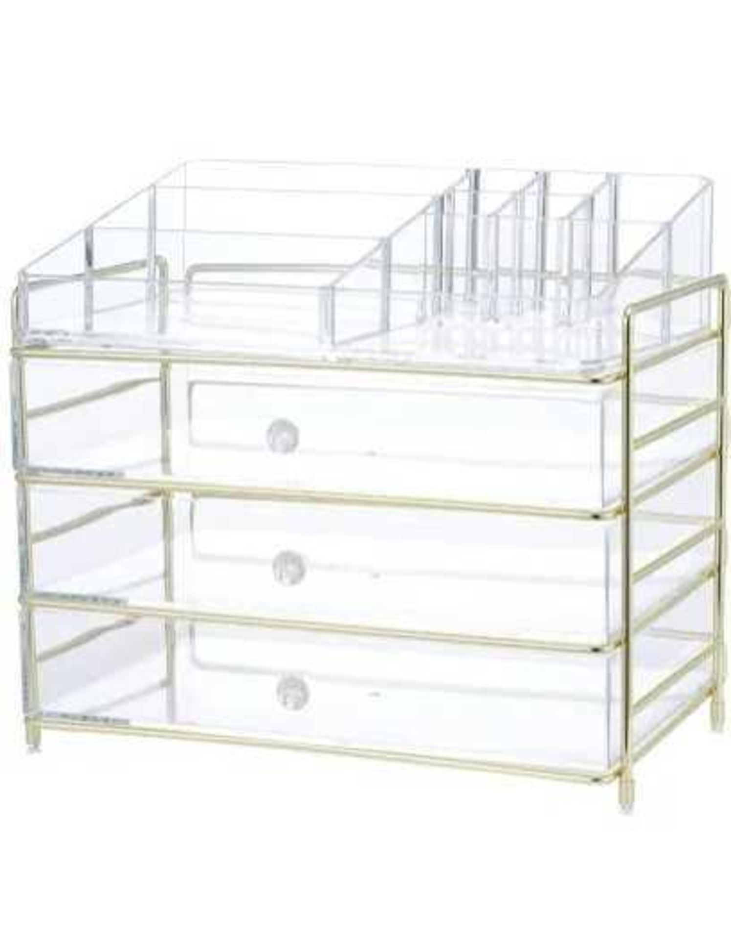 RRP £100 Lot To Contain 2 Boxed Tili Framed Acrylic Storage Drawer Sets - Image 2 of 2