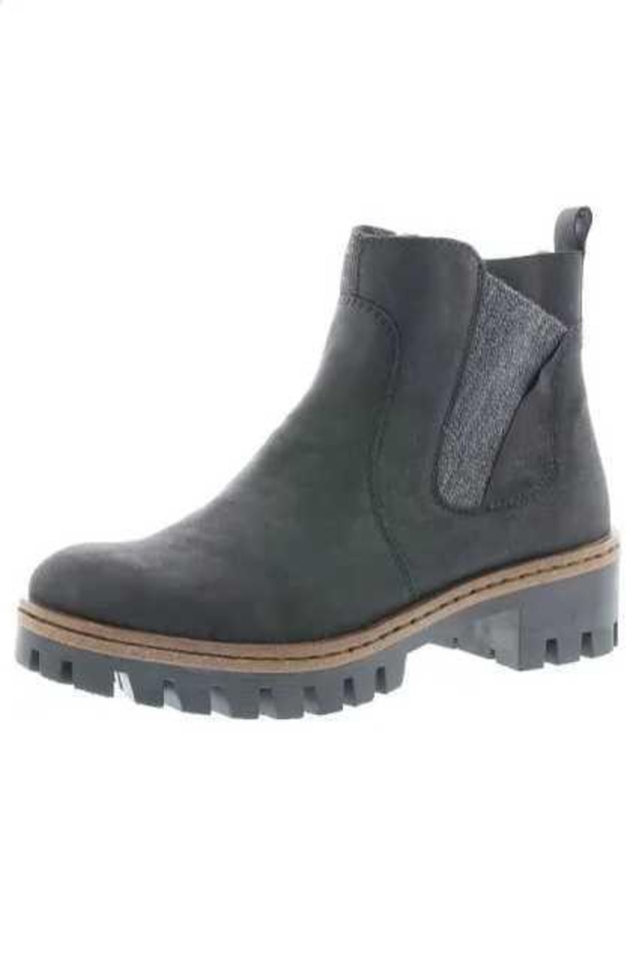RRP £60 Boxed Rieker Chelsea Ankle Boot In Uk Size 7