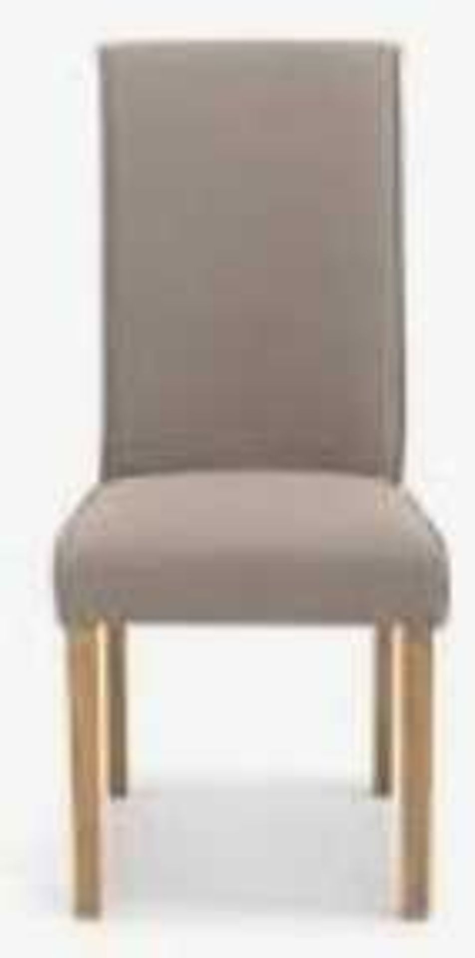 RRP £120 Boxed Seville Linen Grey Oak Dining Chair