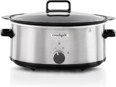 RRP £1950 LOT to contain Crock-Pot Slow Cooker | Removable Easy-Clean Ceramic Bowl | 3.7 L (3-4 Peop