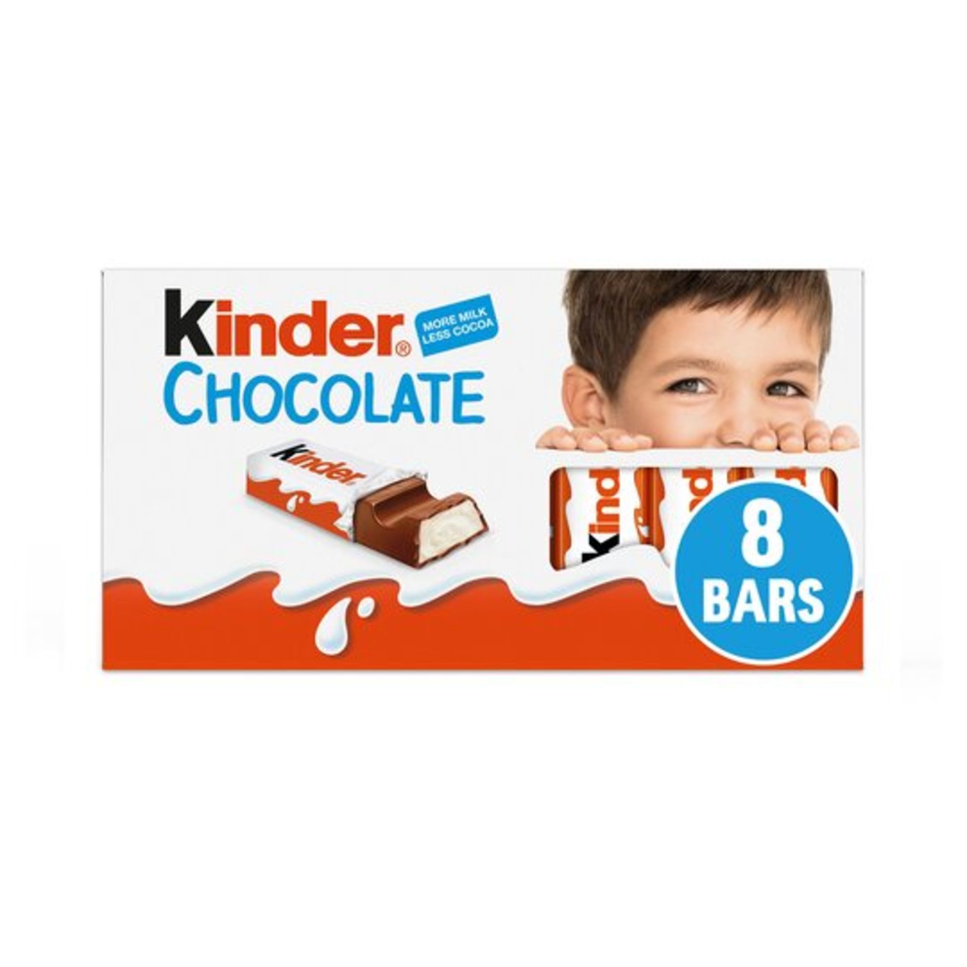 RRP £2700 LOT to contain Kinder Chocolate Small Bars, Chocolate Easter Gift, Fine Milk Chocolate Bar