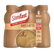 RRP £2011 LOT to contain SlimFast Ready To Drink Cafe Latte Shake, 6 x 325ml (225 count)