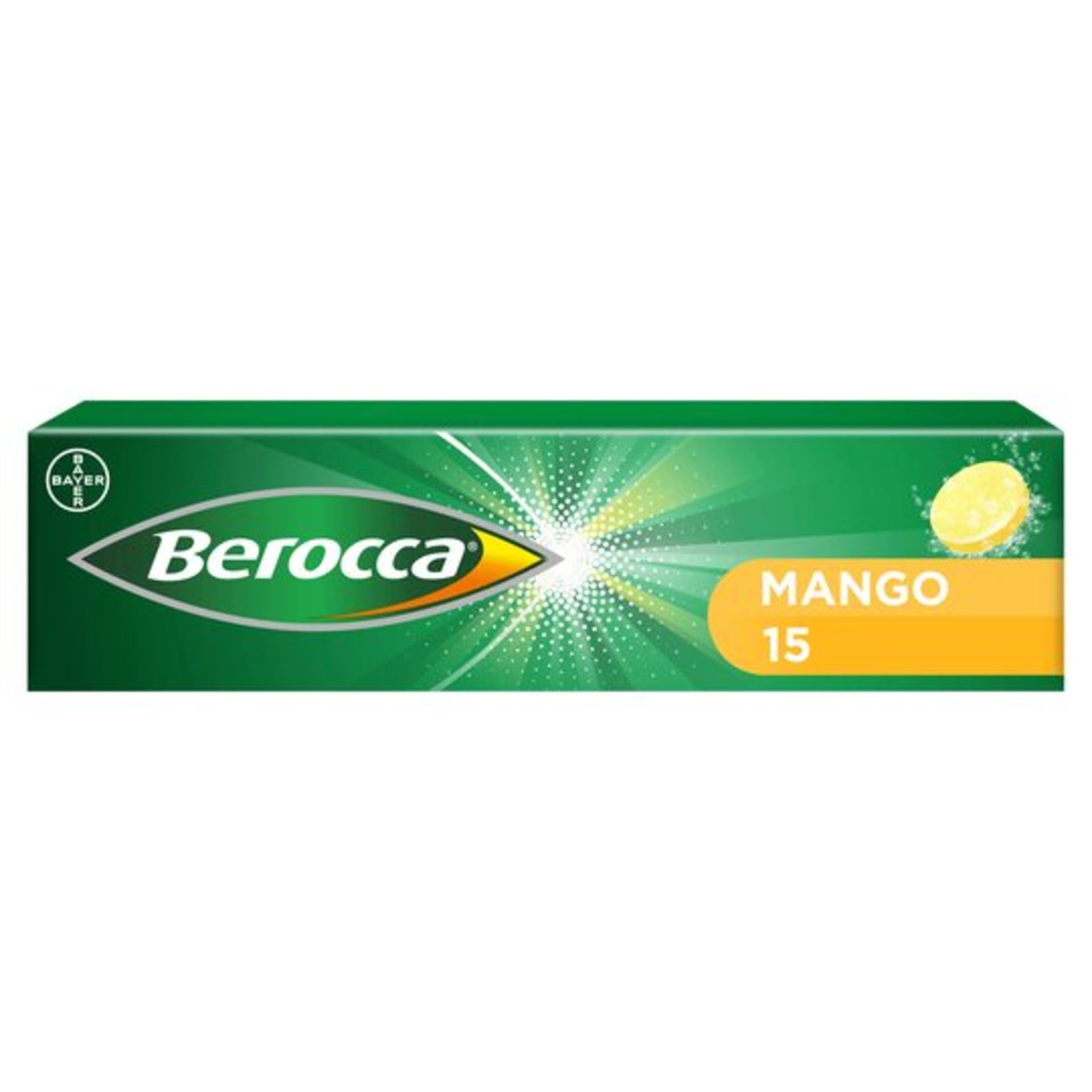 RRP £3476 LOT to contain Berocca Vitamin C Effervescent Mango Flavour Tablets, Pack of 45 (365 count