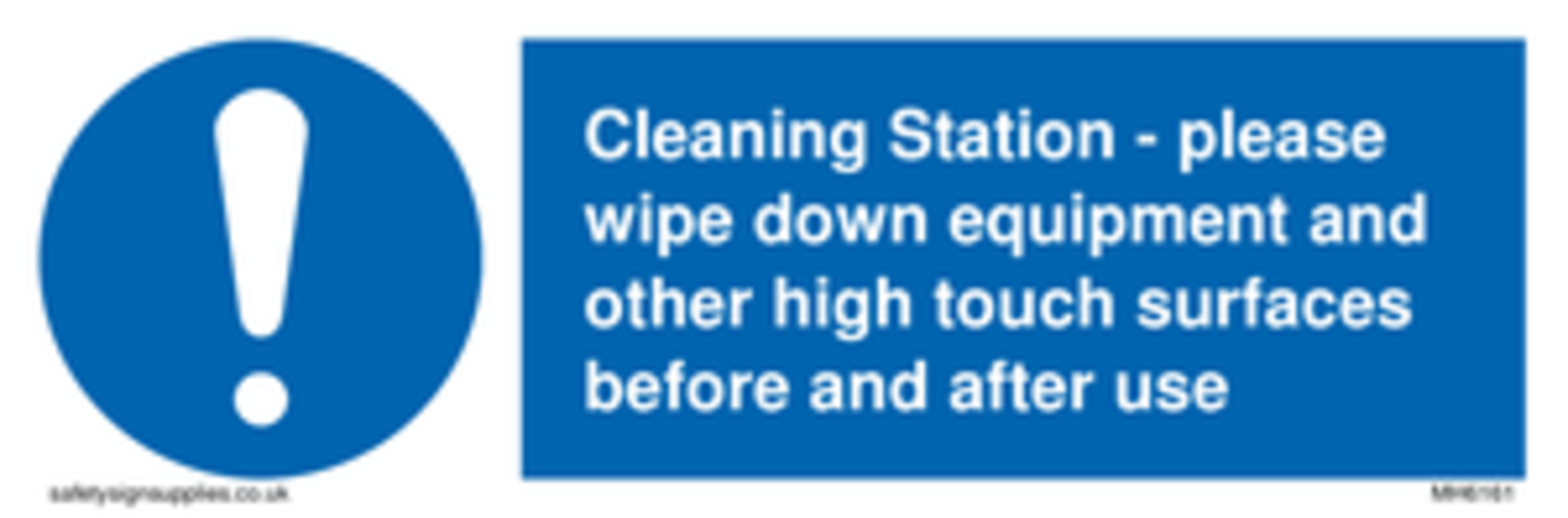 RRP £281 Lot To Contain Cleaning Station - Please Wipe Down Equipment And Other High Touch Surfaces
