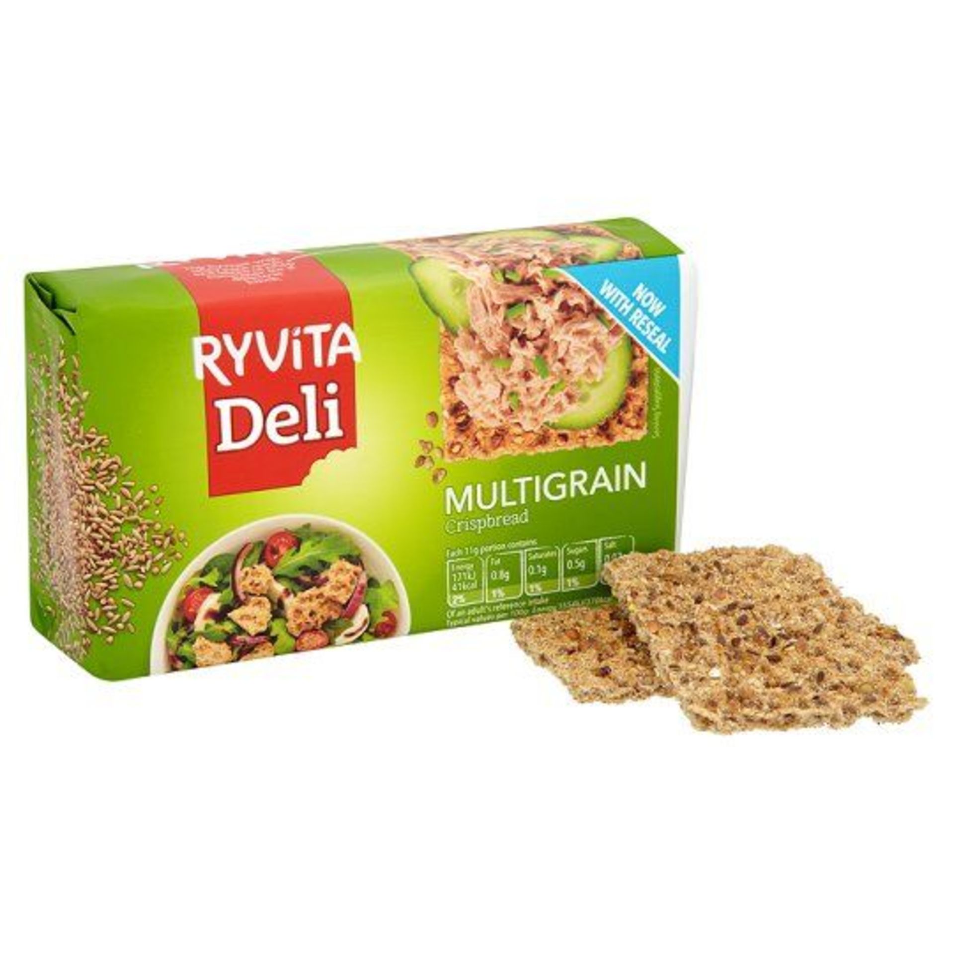 Rrp £610 Lot To Contain Ryvita Multigrain Crispbread | Healthy Snack | High In Fibre | 16 Packs Of 2