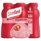 RRP £1910 LOT to contain Slim Fast shakes (215 count)