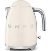 RRP £150 Smeg Cream 1.7L Jug Kettle