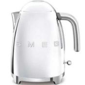 RRP £150 Smeg 1.7L Jug Kettle In Chrome