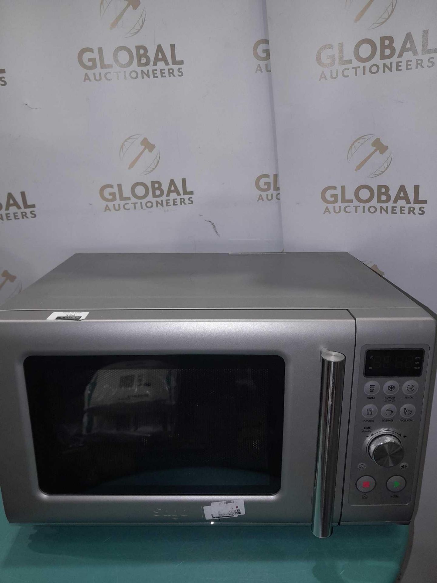 RRP £150 Unboxed Sage Silver Microwave Oven - Image 2 of 2
