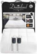 RRP £105 Bagged Dreamland 200 Thread Count Cotton Heated Mattress Protector