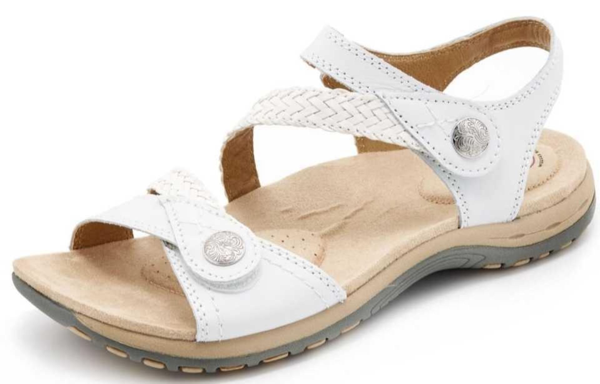 RRP £60 Boxed Earth Sprint Jasmin Sandals Uk Size 4