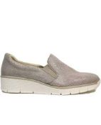 RRP £70 Boxed Pair Of Size 6 Rieker Slip On Shoes