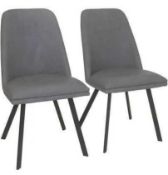 RRP £200 Boxed Coldiron Upholstered Dining Chair