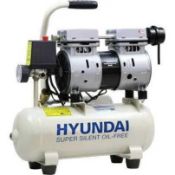 RRP £150 Boxed Hyundai Hy5508 Low Noise 550W Air Compressor