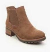 RRP £70 Boxed Pair Of Size 37 Rieker Brown Boots