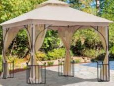 RRP £200 Boxed Dakota Fields Ahleigha 4Mx3M Metal Patio Gazebo