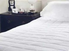 RRP £105 Bagged Dreamland Cotton Heated Mattress Topper