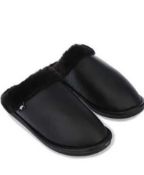 RRP £60 Boxed Brand New Pair Of Rocket Dog Size 6 Black Women Rosie Rexford Nylon Fabric Slippers