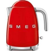 RRP £150 Boxed Smeg 1.7L Jug Kettle In Red