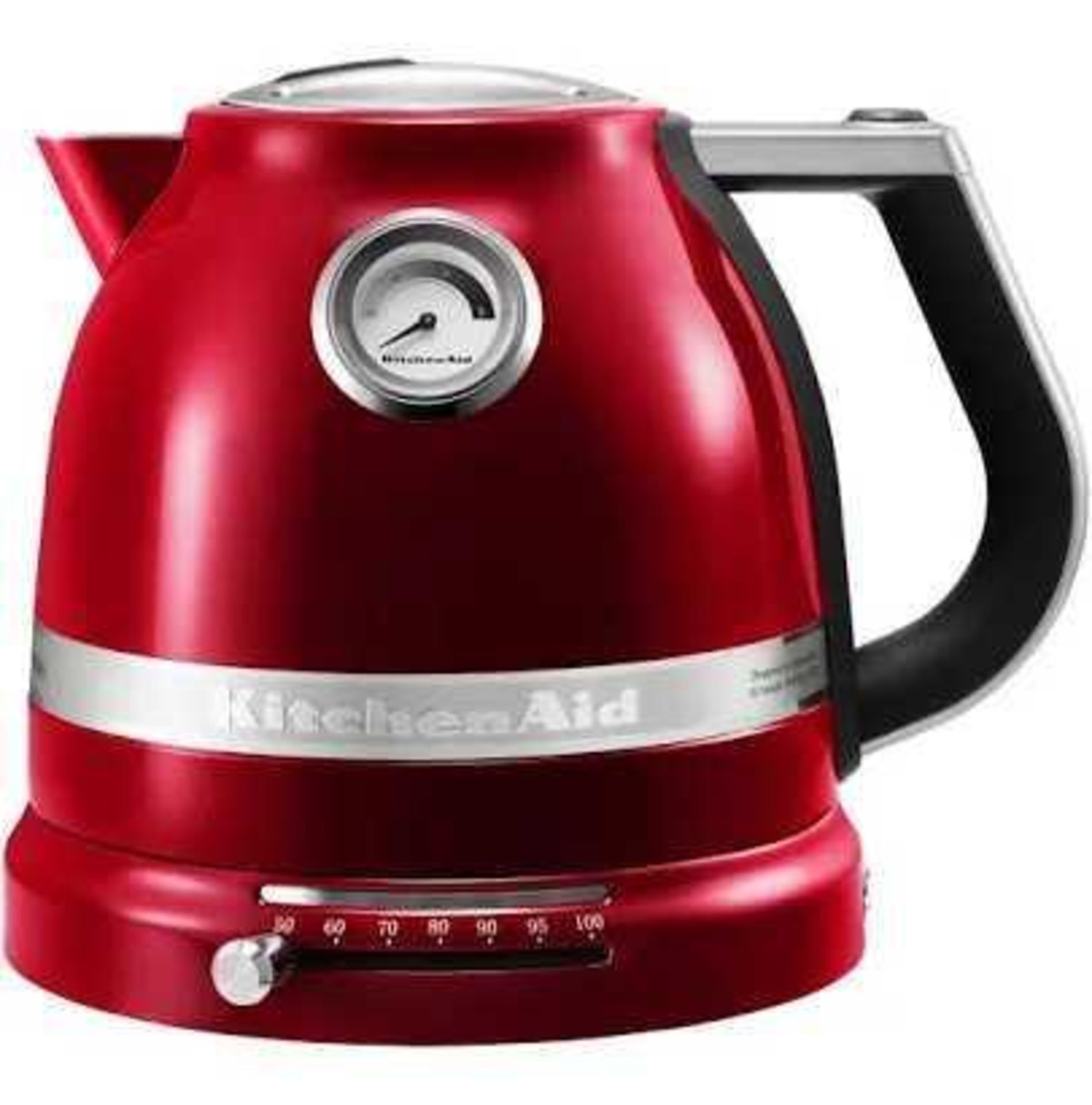 RRP £130 Kitchen Aid Artisan Red Temperature Kettle