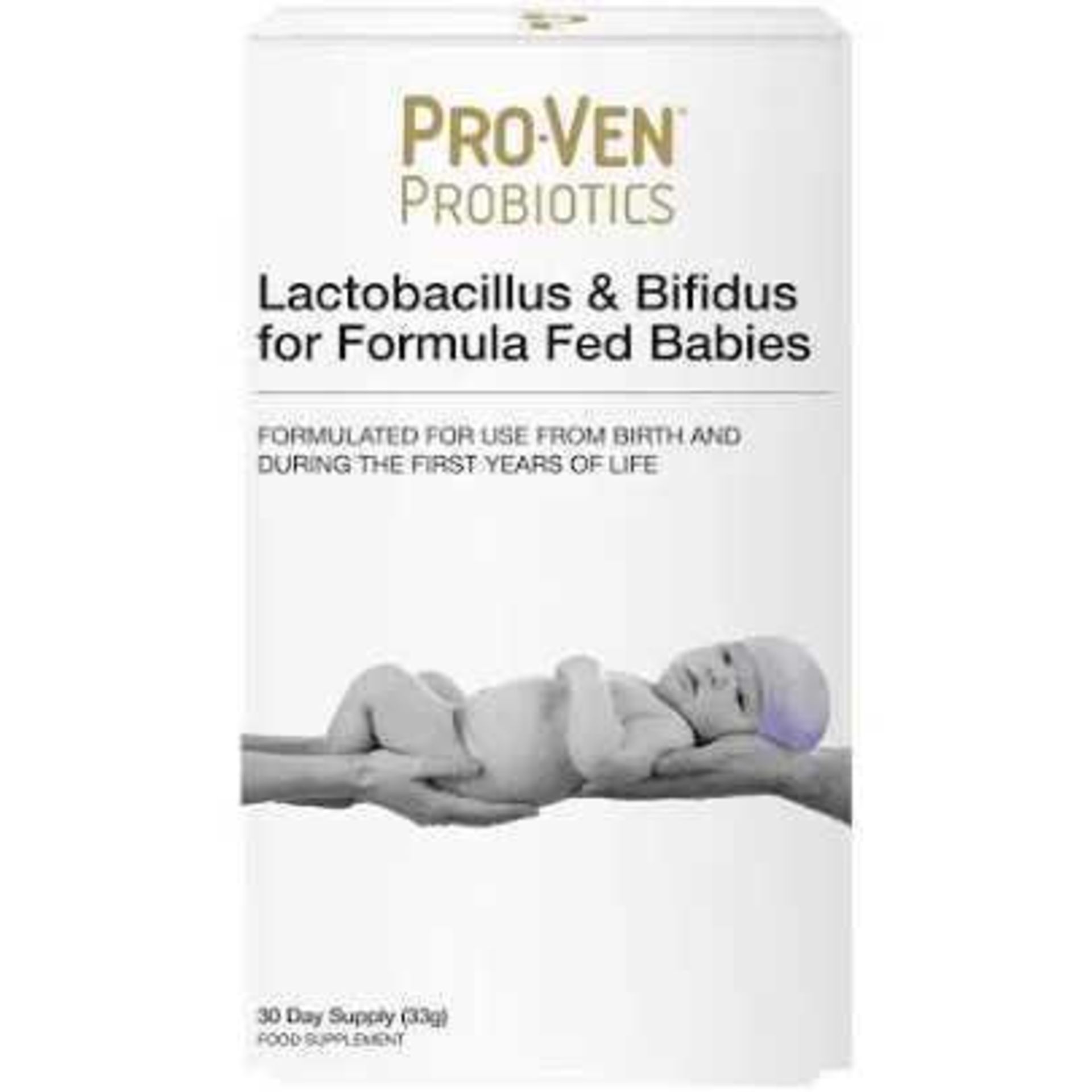 RRP £80 Lot To Contain 12 Boxed Proven Probiotics Lactobacillus And Bifidus For Formula Fed Babies