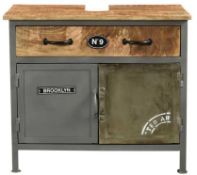 RRP £460 Boxed Willingston Forge Alex 71Cm Free Standing Under Sink Storage Unit