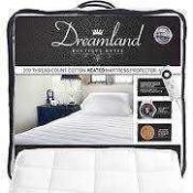 RRP £125 Bagged Dreamland Cotton Heated Mattress Protector