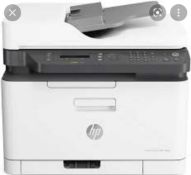 RRP £330 Boxed Hp Colour Laser Mfp179Fnw Printer Scanner Copier