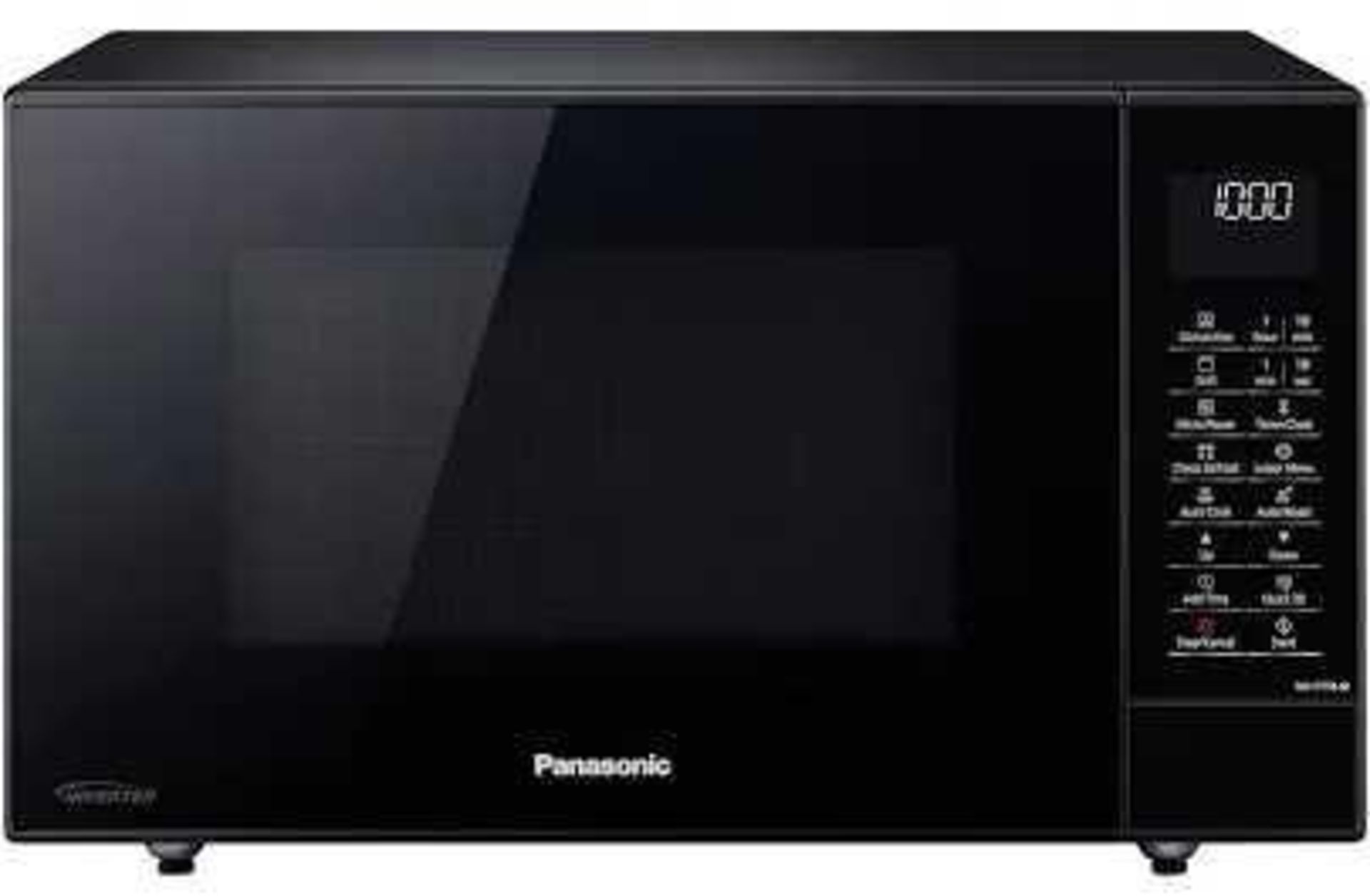 RRP £195 Boxed Panasonic Nn-Ct56Jb Black Microwave Oven