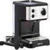 RRP £100 Boxed Espresso Coffee Machine With Milk Frother