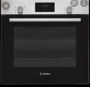 RRP £310 Packaged Bosch Hhf113Br0B Built In Single Electric Oven (In Need Of Attention)