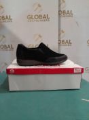 RRP £70 Boxed Rieker Antistress Slip On Suede/Leather Shoes Uk Size 5.5