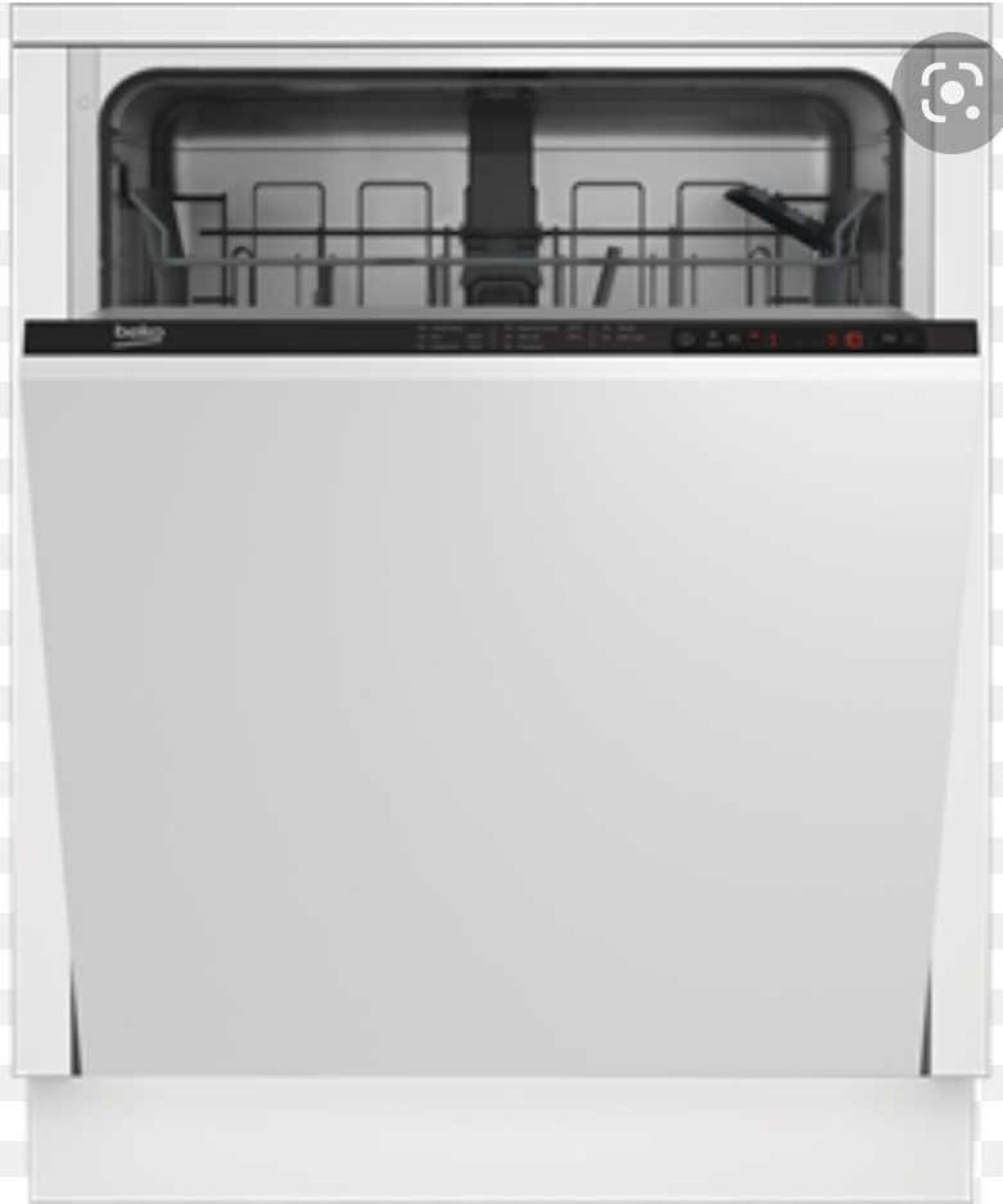 RRP £300 Beko Din15322 Fully Integrated Dishwasher