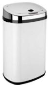 RRP £80 Boxed Metal 30L Motion Sensor Rubbish Bin