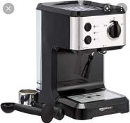 RRP £100 Boxed Brand New Amazon Espresso Coffee Machine With Milk Frother