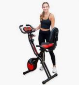 RRP £195 Boxed Yyfitt 2-In-1 Foldable Exercise Bike