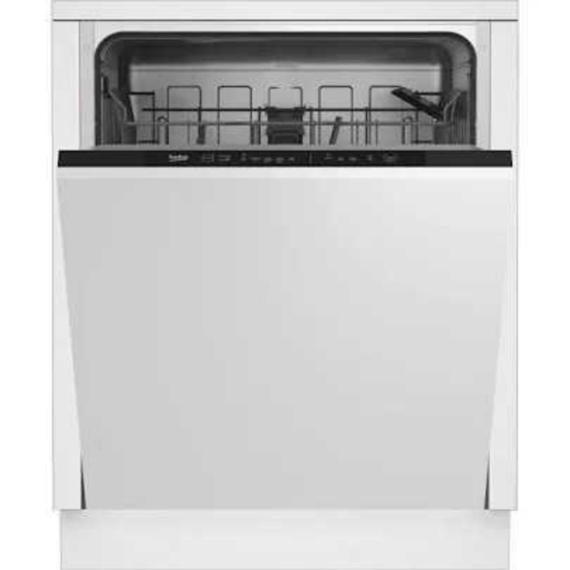 RRP £250 Boxed Beko Din15X20 Full-Size Fully Integrated Dishwasher