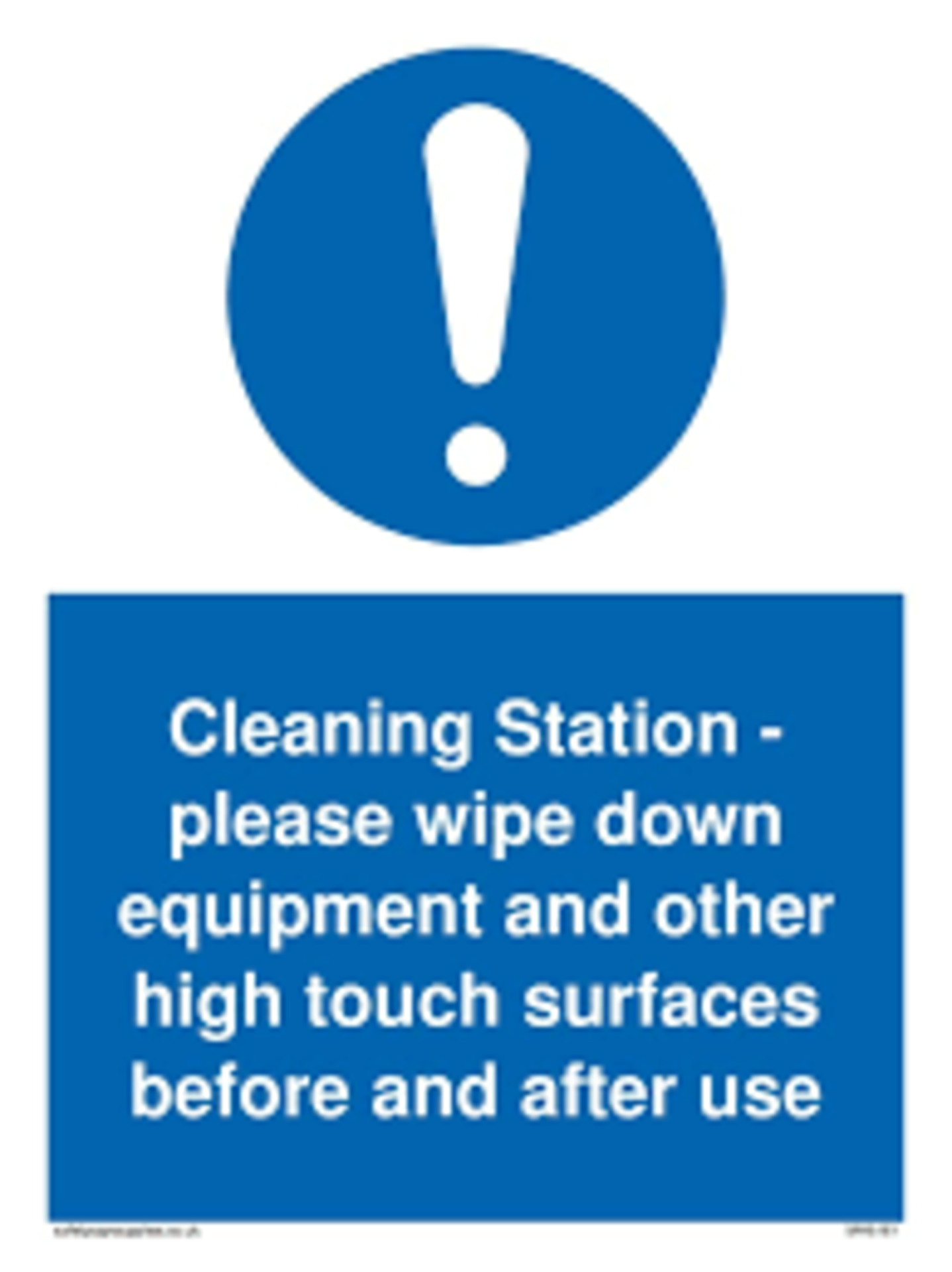 RRP £281 Lot To Contain Cleaning Station - Please Wipe Down Equipment And Other High Touch Surfaces