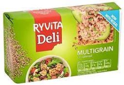 RRP £610 Lot To Contain Ryvita Multigrain Crispbread | Healthy Snack | High In Fibre | 16 Packs Of