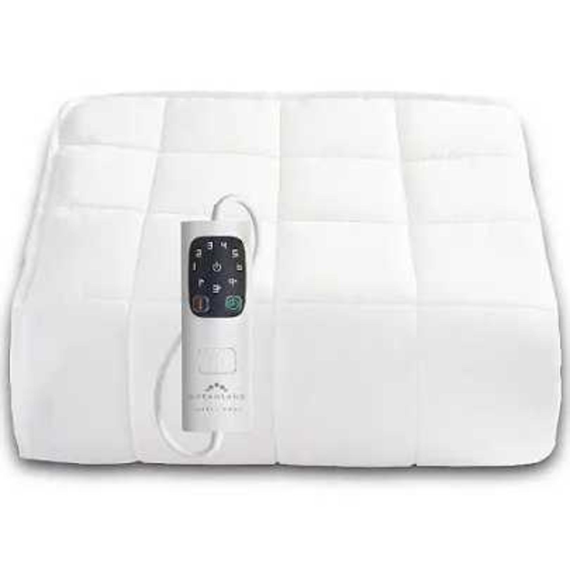 RRP £105 Bagged Dreamland Intelliheat Heated 200 Thread Count Cotton Heated Mattress Protector